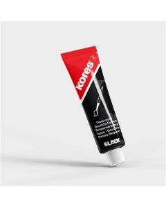 Temperová barva v tubě Kores, 12 ml, černá