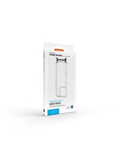 Pouzdro FIXED MagPure Neck s černou šňůrkou na krk pro Apple iPhone Air