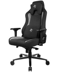 AROZZI herní židle VERNAZZA Supersoft Fabric Black/ černá