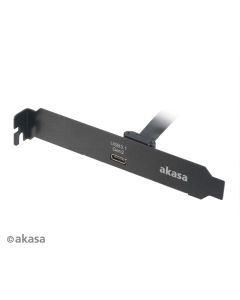AKASA - USB 3.1 gen 2 Typ C PCI záslepka