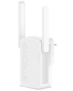 STRONG opakovač REPEATER 3600/ Wi-Fi 7 standard 802.11be/ 3600 Mbit/s/ 1x LAN/ 2x externí anténa/ bílý