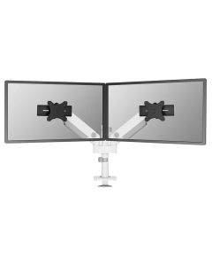 Neomounts DS65S-950WH2  Neomounts NEXT One SL Desk Mount, double display, sliding VESA (topfix clamp/grommet), white