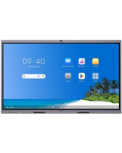 HIKVISION IFP 75"  4K, 8GB/128GB storage, 400 nit, 50 points, Android 14, USB, HDMI, Wifi ,BT,  EDLA, kamera, mikrofon
