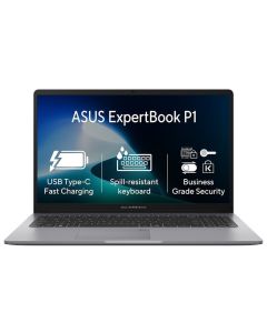 ASUS ExpertBook P1/ Core 7 240H/ 16GB DDR5/ 1TB SSD/ Intel® Graphics/ 15,6"FHD,matný/ W11P/ šedý