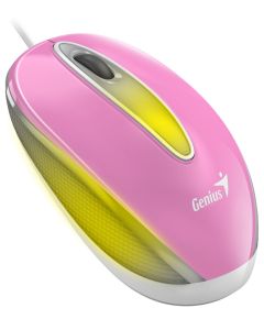 GENIUS DX-Mini Sakura Pink/ drátová/ 1000 dpi/ USB/ růžová/ RGB LED