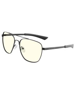 GUNNAR kancelářske/herní brýle  MUSTANG ONYX čirá skla BLF 35 GUNNAR focus