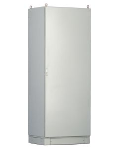 XtendLan Venkovní rozvaděč pro 19", 30U, hloubka 600mm, IP55, 3-bodový zámek, šedý