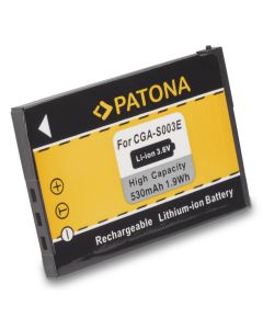 PATONA baterie pro foto Panasonic CGA-S003E 600mAh 3,6V Li-Ion