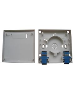 XtendLan FTTH optická zásuvka, pro 2x SC adaptér (bez SC adaptérů), 86x86mm