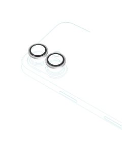 Epico Alu Lens Protectors iPhone 17 - stříbrná
