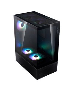 Adata XPG INVADER X MINI/Midi Tower/Transpar./Černá