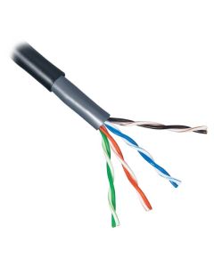 PLANET kabel UTP, drát, 4pár, Cat5e, PE+PVC venkovní dvouplášť, Planet Elite, Dca,metráž z 1km špulky