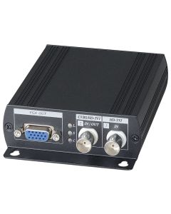 XtendLan Převodník AHD/TVI/CVI/CVBS na HDMI/VGA/CVBS, do 1920x1080, 1x smyčkový výstup, 2x BNC