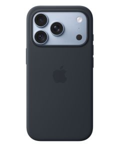 iPhone 18 Pro Silicone Case with MS - Navy Blue