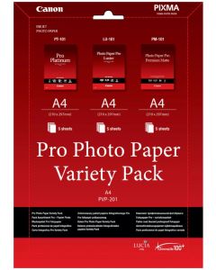 Canon fotopapír  PVP-201 PRO A4 Pro  Variety Pack