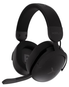 Krux headset Crave Pro Wireless / bezdrátový / 2,4GHz / USB / BT / černý
