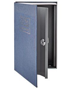 NEDIS trezor v podobě knihy/ zámek/ 2 klíče/ objem 1,6 L/ ABS/ocel/ černý