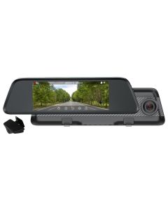 CEL-TEC palubní kamera do auta v zrcátku M7 Dual GPS/2K/zadní 1080p/4,39" IPS LCD/g-senzor/podpora GPS