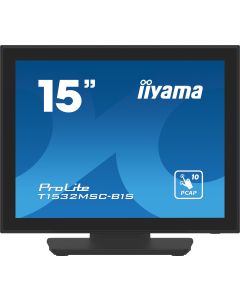 15" iiyama T1532MSC-B1S:PCAP,10P,FHD,HDMI,DP