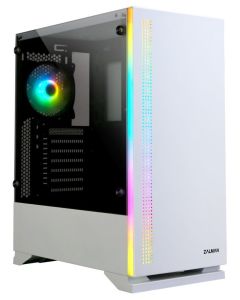 Zalman skříň S5 White / Middle tower / ATX / USB 3.0 / USB 2.0 / průhledná bočnice