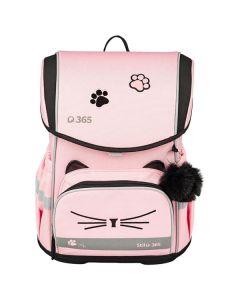Školní aktovka Smile Cat lady - 18 l