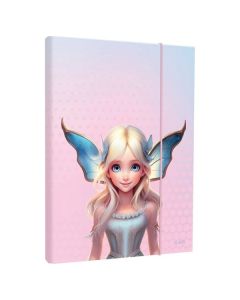 Box na sešity A4 s gumou, Pixie