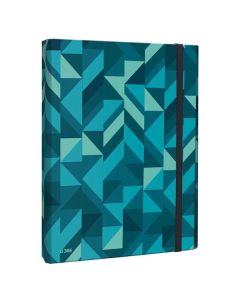 Box na sešity A4, s klopou, Geometric