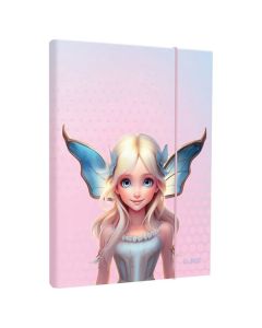 Box na sešity A5 s gumou, Pixie