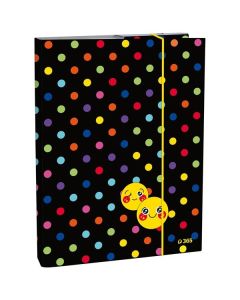 Box na sešity A5 s gumou, Smiley
