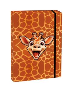 Box na sešity A4, s klopou, Giraffe