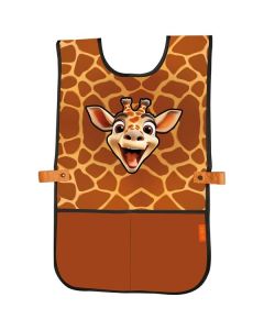 Zástěra - pončo, polyesterová, Giraffe