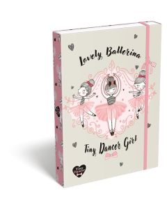 Desky na školní sešity A4 LizzyCard, tanečnice