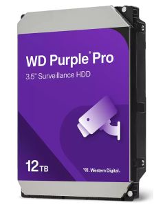 WD PURPLE PRO 12TB / WD122PURP / SATA 6Gb/s / Interní 3,5"/ 7200 rpm / 512MB