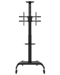 Neomounts PLASMA-M1900E / Mobile Flat Screen Floor Stand (height: 130-162 cm) / Black