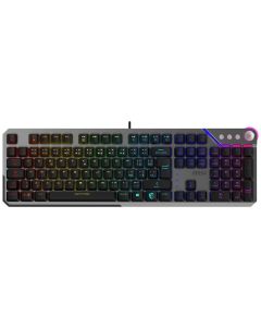 MSI herní klávesnice STRIKE 600 V2 Silent/ drátová/ mechanická/ RGB podsvícení/ USB/ CZ+SK layout