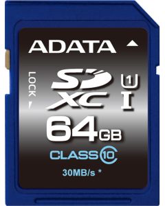 ADATA/SDXC/64GB/UHS-I U1 / Class 10