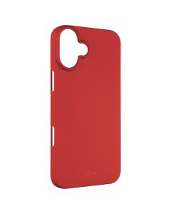 Kryt FIXED Story pro Apple iPhone 16 Plus, červený