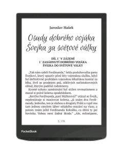 E-book POCKETBOOK 743G InkPad 4 Stardust Silver, stříbrný