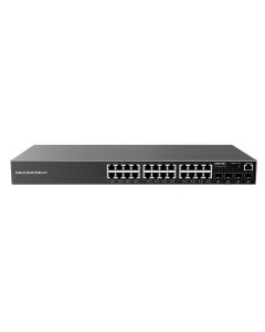Grandstream GWN7803 L2+ Managed Network Switch 24x 1Gb RJ45, 4x SFP, DHCP, QoS, VLAN