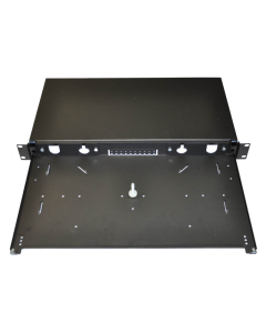 19" Optická vana  12xSC simplex černá aretace plastovým klipem