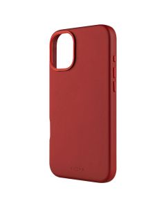 FIXED MagLeather kožený kryt iPhone 16+ červený