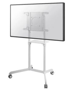 Neomounts NS-M1250WHITE / Mobile Flat Screen Floor Stand (height: 160 cm) / White