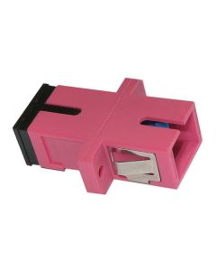 XtendLan SC-SC simplex adapter MM, OM4, fialová, do optických rozvaděčů