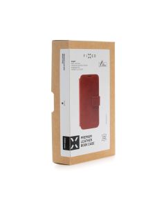 Kožené pouzdro typu kniha FIXED ProFit pro Apple iPhone 14 Plus, červené