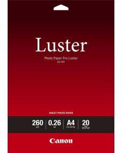 Canon fotopapír  LU-101 A4 20 listů Luster Paper