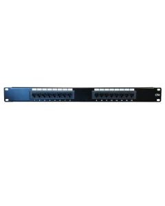 OPTIX UTP Patchpanel, Cat.5e, 16-Port