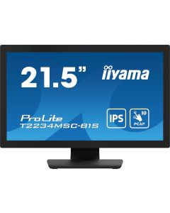 22" LCD iiyama T2234MSC-B1S:PCAP,10P,IPS,FHD,HDMI