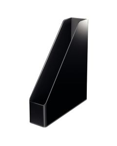 Stojan na časopisy Leitz Dual Black, černý/šedý