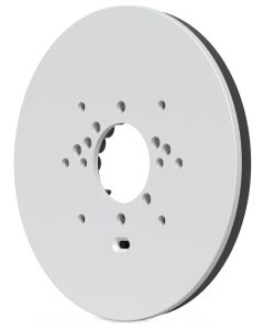 Ubiquiti UniFi Gang Box Mounting Plate - Instalační deska na zeď pro kamery UniFi Pro, Bullet, Dome, Turret, PTZ, bílá