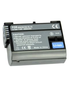 TRX baterie Nikon/ 1900 mAh/ pro D600/ D7000/ D7100/ D7200/ D800/ D800E/ 1 V1/ neoriginální